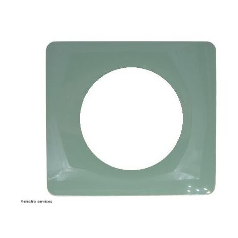 Legrand – Plaque de finition 1 poste CP0501 – Vert céladon – Plastique thermoplastique – Fixation à clipser – Dimensions 90x82x9mm (1/5)