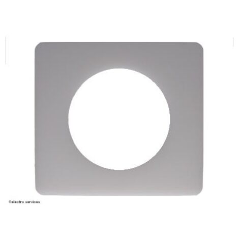 Legrand – Plaque de finition 1 Poste CP1101 – Blanc Amande – Gamme Céliane – Plastique thermoplastique – Installation à clipser