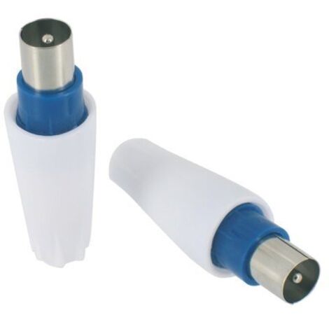 Legrand – Fiche coaxiale mâle droite Ø9,52 mm – Connexion TV et antenne – Pour câbles d'antenne – Rallonge de télévision fiable