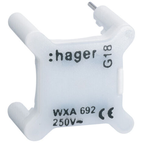 Voyant pour interrupteur gallery 230V blanc HAGER WXA692