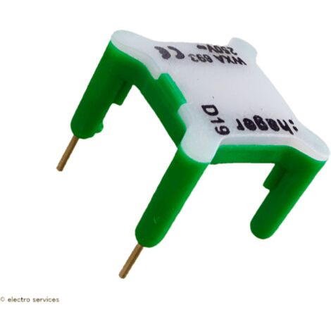 Voyant pour interrupteur gallery 230V vert HAGER WXA693 (1/3)