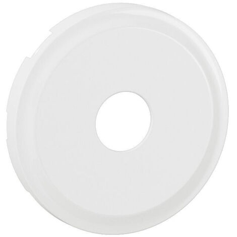 Enjoliveur pour prise TV mâle et type F Céliane - Blanc - LEGRAND - CB0382 (1/2)