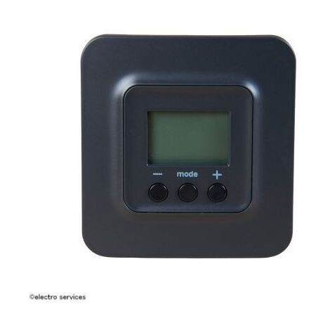 Delta Dore – Thermostat d'ambiance sans fil – Alimentation 230V – Largeur 84mm – Anticipation démarrage chauffage – Compatible maison connectée (1/5)