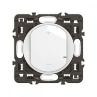 Legrand – Variateur 2 fils Céliane – Compatible avec ampoules dimmables jusqu'à 125W – Fonction mémoire de niveau – Pour intérieur uniquement