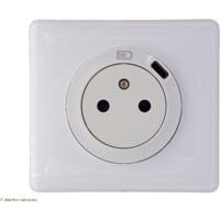 Prise Surface avec chargeur USB Type-C Céliane complet Blanc Griffes: Avec griffes