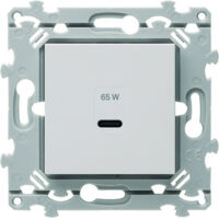 Chargeur USB-C 65W pure - HAGER WE115