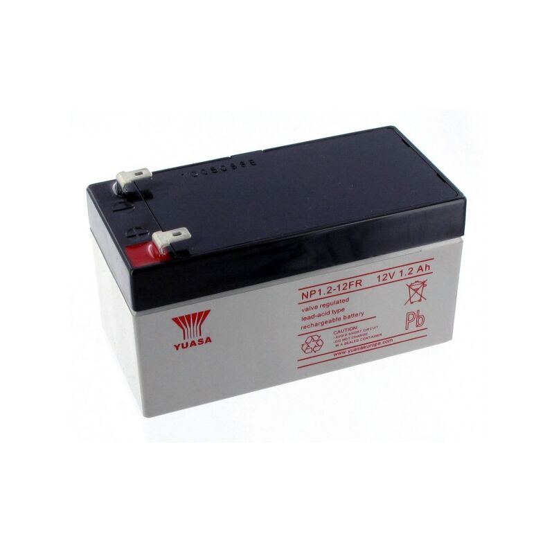 Batterie moto rechargeable 12v 10ah ul10-12 sans entretien accu plomb gel  accumulateur etanche