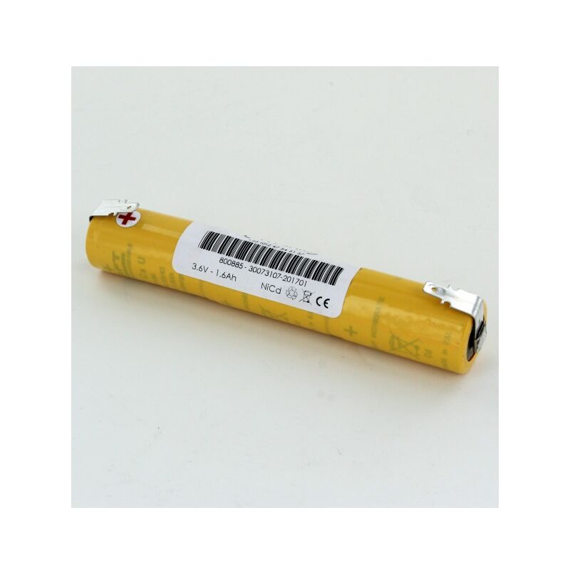 Batterie 9.6V 4/3A 3800 type 689139B00 pour Analyseur Chauvin