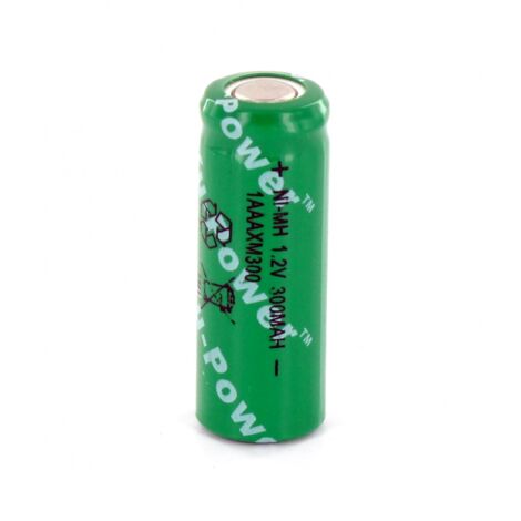 Accu Yuasa 2/3AAA 1.2V 300mAh NiMh 1AAAXM300 + cosses à souder
