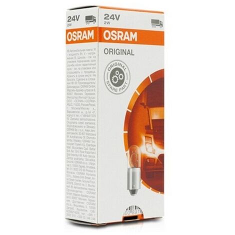 Lampe auxiliaire véhicule 24V 3W BA9s Osram 3797 (1/4)