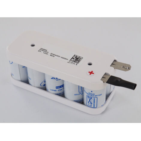 Batterie NiCad 12V 1.8Ah - RC10N1700SCFLA, Pour Outils Sans Fil, Alarmes, Jouets