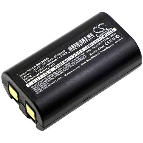 Batterie 7.4V 0.65Ah Li-ion pour 3M PL200 (1/2)