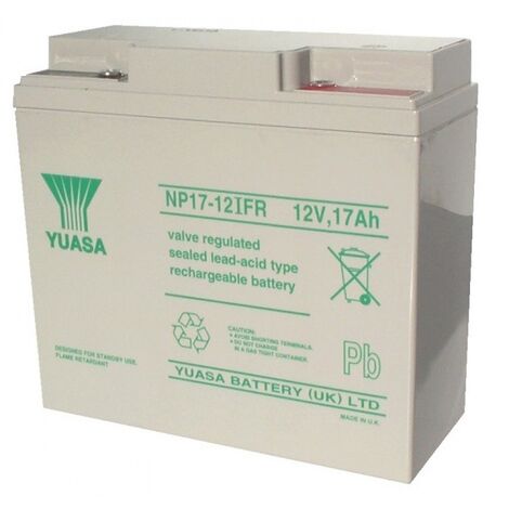 Batterie plomb étanche Y17-12FR Yuasa Yucel 12v 17ah
