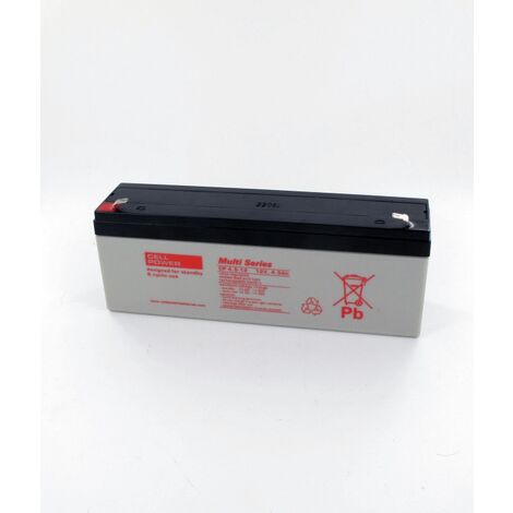 12V 35Ah Batterie au plomb, 195x129x168 mm (Lxlxh), Borne I2