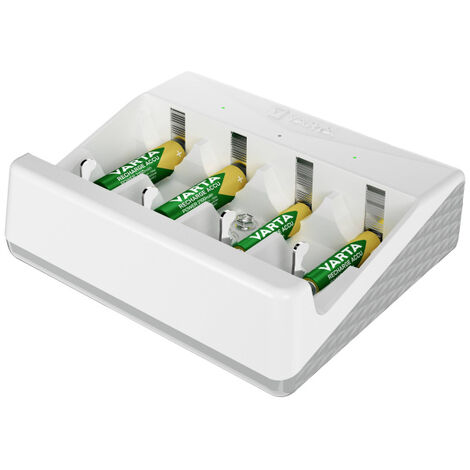 Chargeur Universel Varta AA, AAA, C, D, 9V sans accu