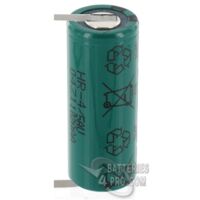 ACCU 1.2V 2.1Ah NiMh HR4/5AU Fdk AVEC COSSES À SOUDER DANS LE MÊME SENS