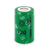 Accu Yuasa 2/3A 1.2V 1100mAh NiMh 1AZM1-1 + cosses à souder