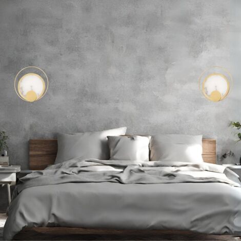 Coil Applique Murale Led Laiton, Albâtre Espagnol, 2700K (1/2)