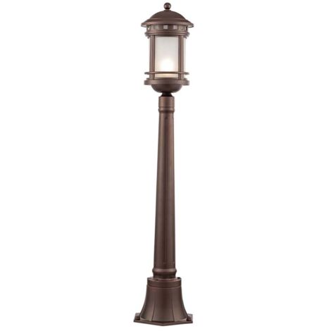 Maytoni Salamanca Borne Lumineuse Extérieure Salamanca Marron IP44
