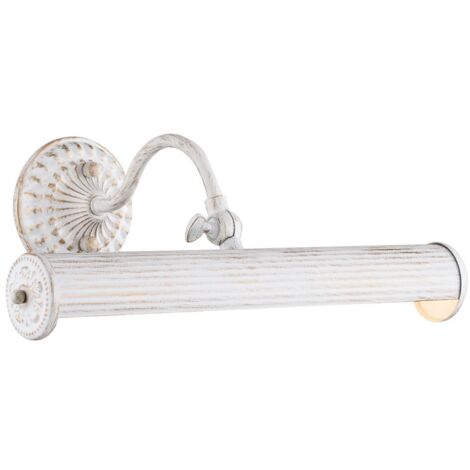 Picasso Rétroéclairage E14x2 25W Métal Blanc 44,5 cm IP20 Moderne (1/4)