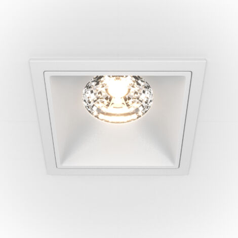 Maytoni Alfa LED Downlight encastré blanc, 1150lm, 3000K (1/2)