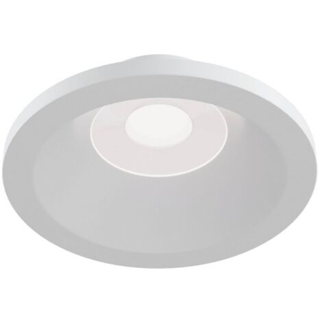 Zoom Downlight encastré blanc, 1 lumière IP65, GU10 (1/5)