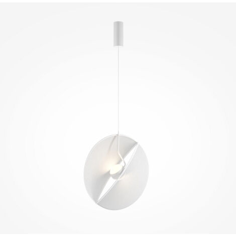 Maytoni Reflex Plafonnier suspendu moderne à 2 lumières Globe Blanc 3000K (1/2)