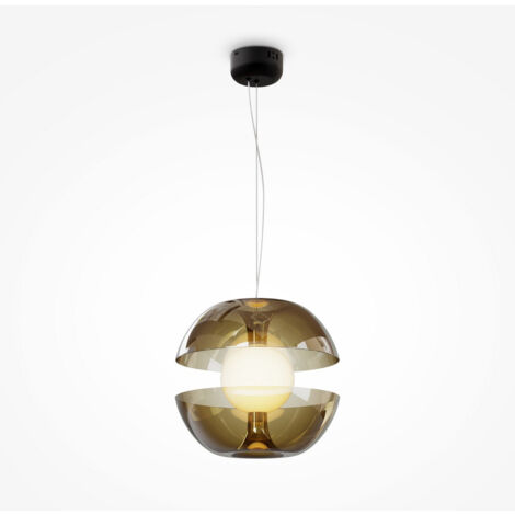 Maytoni Rebel Plafonnier suspendu globe moderne doré 3000K (1/5)