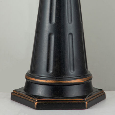 Elstead Baltimore - Grand lampadaire extérieur à 1 ampoule bronze patiné IP44, E27