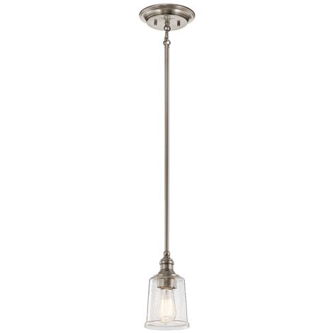 Elstead Waverly Mini suspension à 1 lumière, étain classique, E27 (1/5)