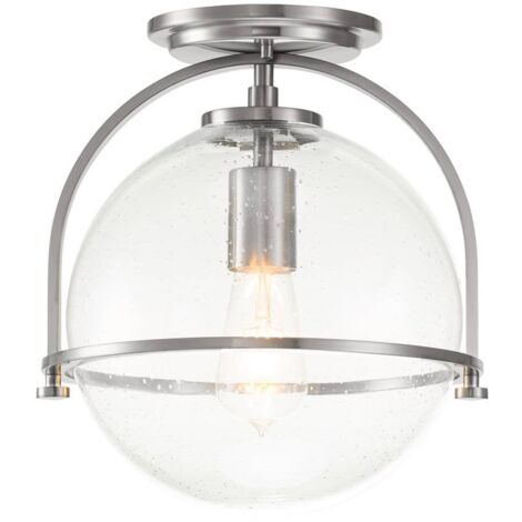 Elstead Hinkley Somerset Plafonnier Globe Nickel Brossé (1/5)