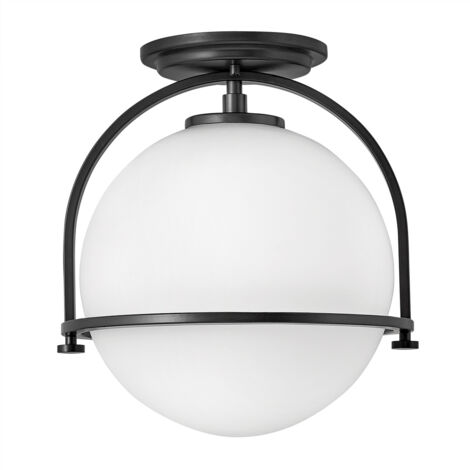Elstead Hinkley Somerset Plafonnier Globe Noir (1/4)