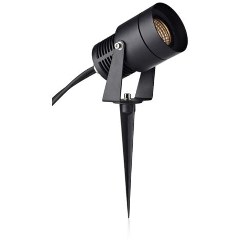 Markslojd GARDEN24 - Projecteur de jardin extérieur à 1 ampoule LED noir IP44