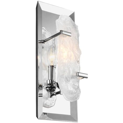 Elstead Katerina - Applique murale d'intérieur à 1 ampoule, chrome, E14 (1/5)