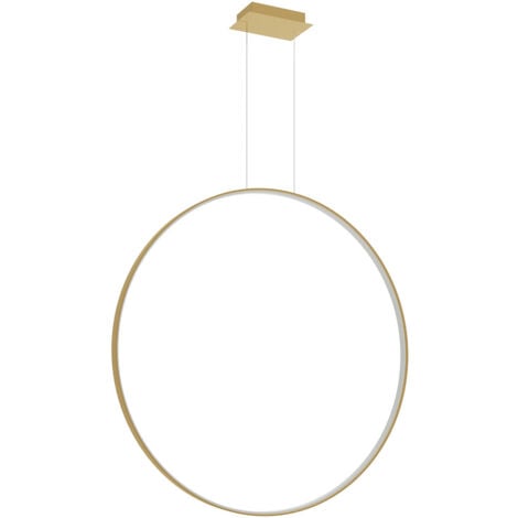Sollux Rio Plafonnier Led Suspendu Intégré Doré