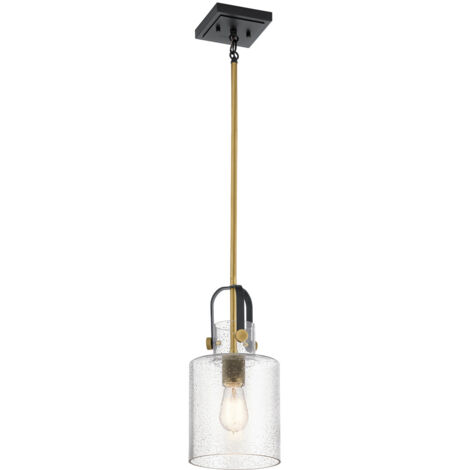 Elstead Kichler Kitner Dome Suspension Plafonnier Laiton Naturel (1/5)
