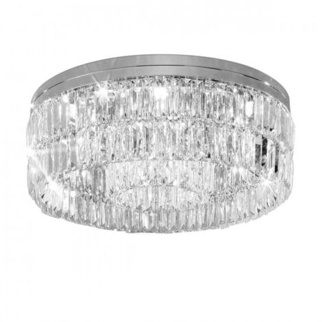 Kolarz PRISMA - Plafonnier Designer Crystal Chrome Poli, 12x G9 (1/4)