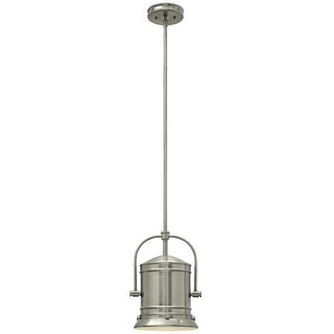 Elstead Hinkley Pullman Suspension Dome 1x E27 Nickel Brossé (1/4)