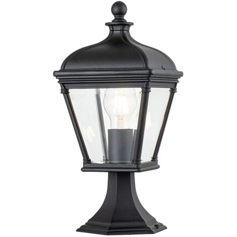 Elstead Bayview Borne d'éclairage extérieure noire, IP44 (1/5)