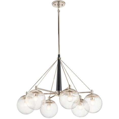 Marilyn Kichler Lustre à 6 Lumières Nickel Poli (1/5)