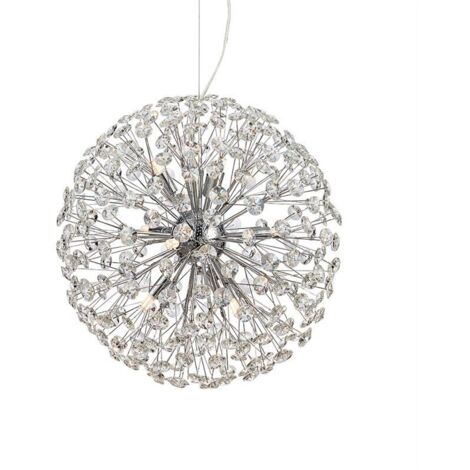 Markslojd BOLID Suspension de plafond sphérique 9L chrome, clair (1/3)