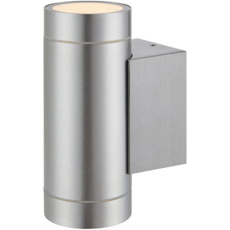 Markslojd PIPE Up Down Applique 2 Lumières Aluminium, IP44 (1/2)