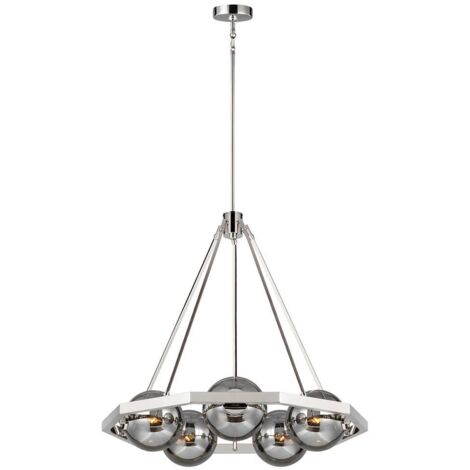 Harper Feiss Lustre à 5 Lumières Nickel Poli (1/5)