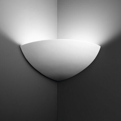 Kolarz BISQUITTE - Applique murale Lifestyle Ceramics Plaster Blanc, 1x E27