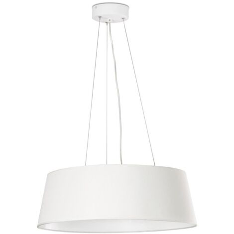 Faro Aina - Plafonnier LED Rond Blanc IP44 (1/5)