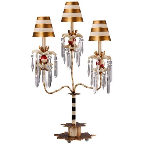 Elstead Birdland - 1 lampe de table lumineuse noir, or, cristal, E27 (1/5)