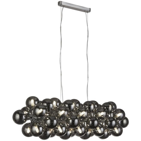 Searchlight Berry Suspension en verre fumé à 25 lumières (1/3)