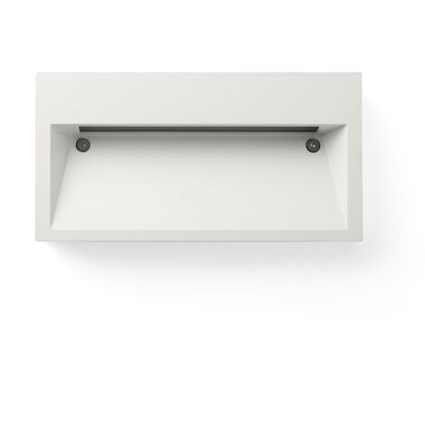 Faro - Applique murale blanche à LED à montage en surface 9W 3000K IP44 (1/2)