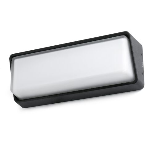 Faro Half - Applique murale d'extérieur LED Blanc, Gris Foncé IP65 (1/6)