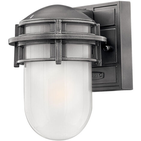Elstead Reef - Lanterne de plafond extérieure à 1 ampoule bronze victorien IP44, E27 (1/3)
